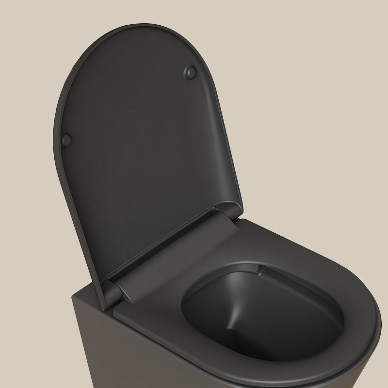 WC-Sitz für Wand-WC - Schwarz - Bild 8