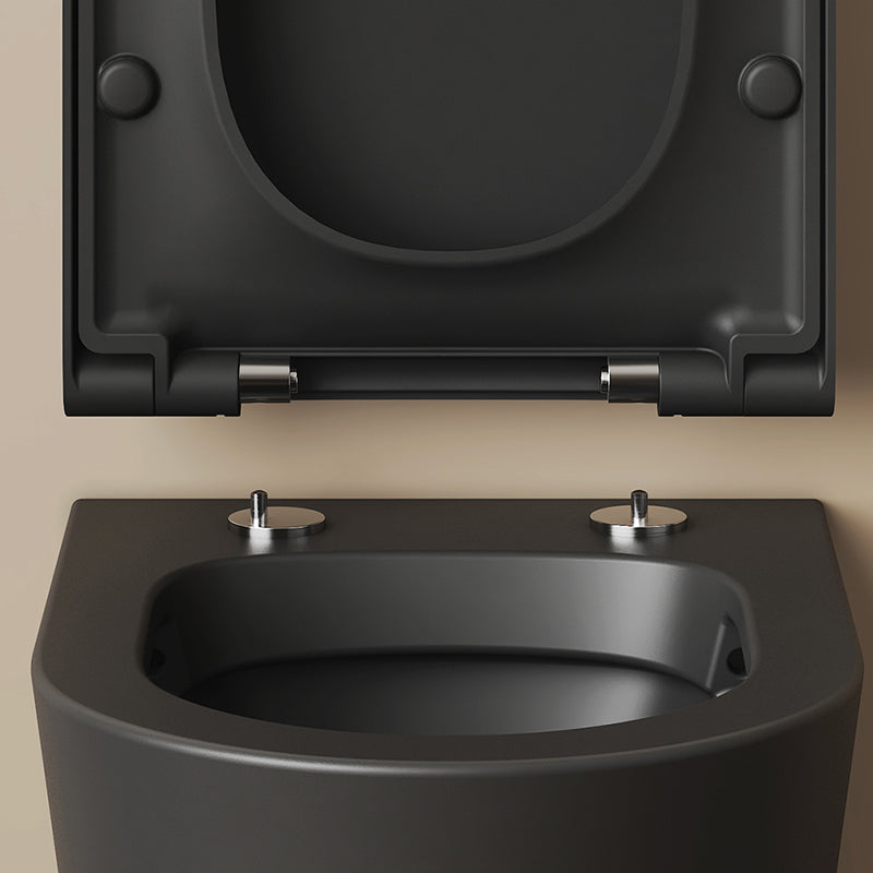 WC-Sitz für Wand-WC - Schwarz - Bild 10