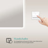 Echteckiger Badspiegel mit integrierter LED-Beleuchtung