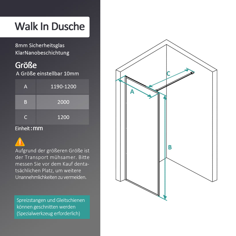 Walk-In-Duschen Walenco WHB - Bild 10