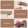 EMKE XF21  Wasserhahn Bad, Waschtischarmatur, Mischbatterie Küche, Waschbecken Armaturen, Rosengold