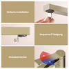 EMKE XF21  Wasserhahn Bad hoch, Waschtischarmatur, Mischbatterie Küche, Waschbecken Armaturen, Champagnergold