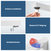 EMKE XF21  Wasserhahn Bad hoch, Waschtischarmatur, Mischbatterie Küche, Waschbecken Armaturen, Weiß Matt