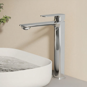 Waschtischarmatur mit Keramikkartusche und ultraflachem Design