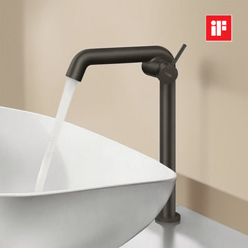 Design-Waschtischarmatur mit Keramikkartusche – preisgekröntes Modell