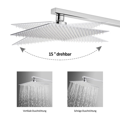 EMKE Regendusche (Rainshower-System mit Themostat, Chrom)