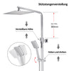 EMKE Regendusche (Rainshower-System mit Themostat, Chrom)