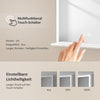 LED-Badspiegel mit Ablage & Anti‑Beschlagfunktion