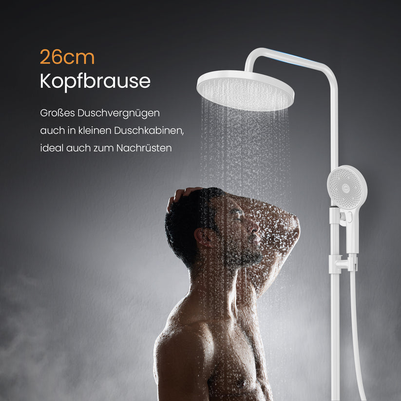 Duschsystem SleeFlow F22 - Weiß - Bild 23