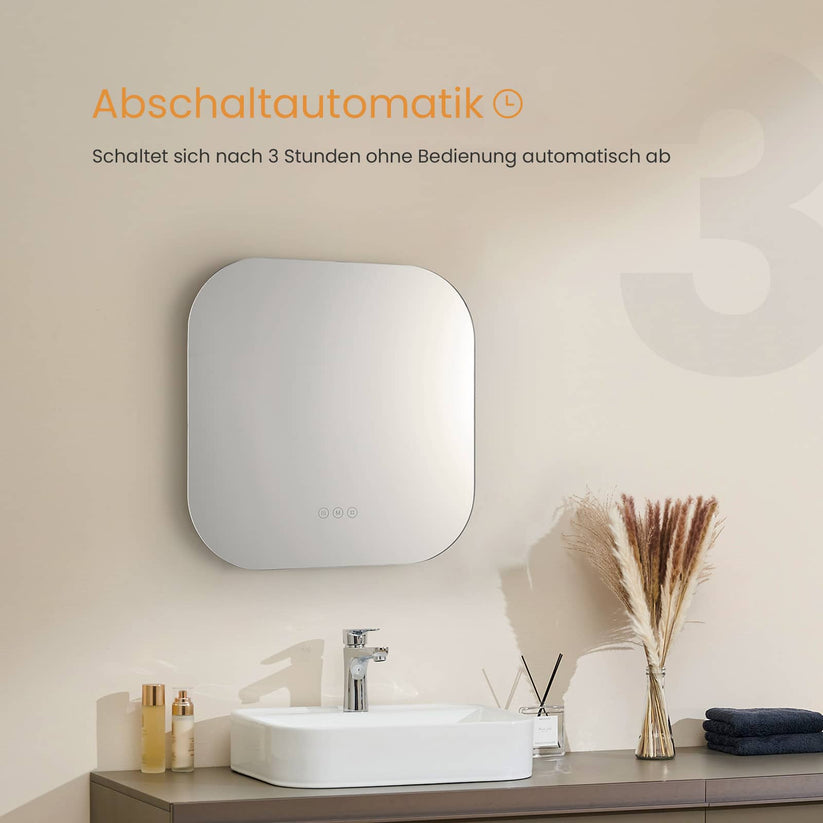 Badezimmerspiegel Glowrim LM32 - 50 x 50 cm - Bild 5