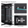 Bad-Spiegelschrank mit Soft-Close & kupferfreiem Spiegel, 50 × 65 cm