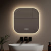 LED-Badezimmerspiegel mit 3 Lichtfarben & Memory-Funktion, rahmenloses Softcube-Design