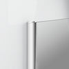 EMKE 6mm ESG-Sicherheitsglas Rahmenlos Eckeinstieg mit Beidseitiger Nano Beschichtung
