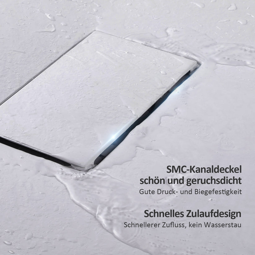 Duschwanne ST - Weiß / 90 x 140 x 2.6 cm - Bild 7