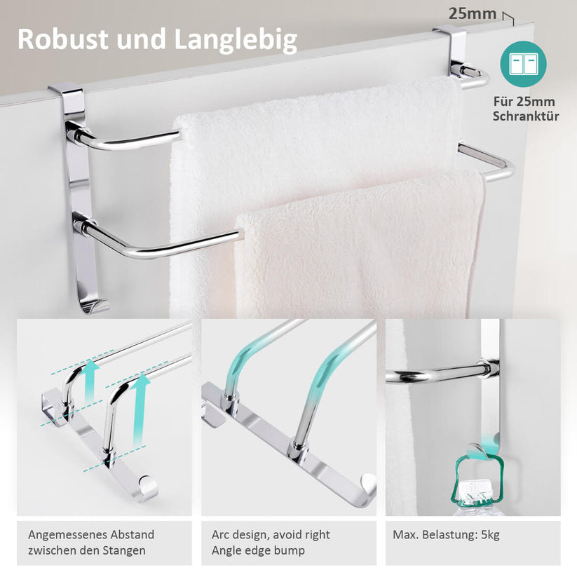 Handtuchhalter B05 - Chrom - Bild 15
