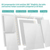 Klappbarer LED-Kosmetikspiegel mit 5x/7x Vergrößerung