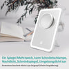 EMKE Kosmetikspiegel „CM03BTMZ3W" mit Beleuchtung und Extra-Spiegel zur 3-fachen Vergrößerung