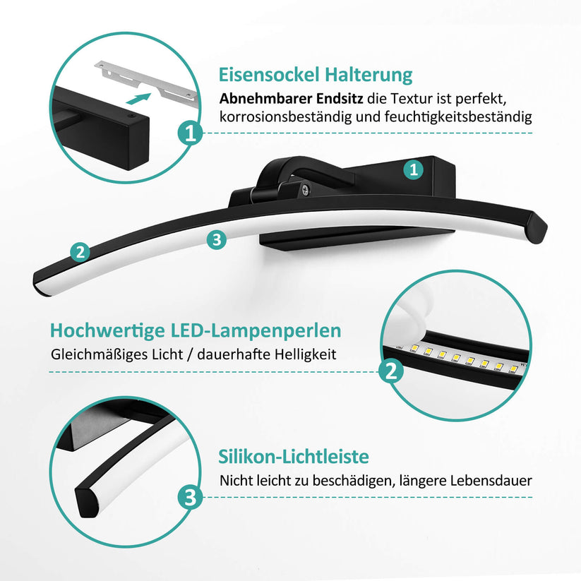 LED Spiegelleuchte L23 - Bild 5
