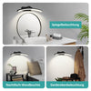 LED Spiegelleuchte mit 360° drehbaren Köpfen & warmweißem Licht, IP21