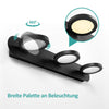 LED Spiegelleuchte mit 360° drehbaren Köpfen & warmweißem Licht, IP20
