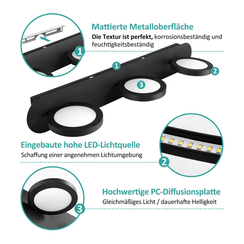 LED Spiegelleuchte L24 - Bild 6