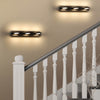 LED Spiegelleuchte mit 360° drehbaren Köpfen & warmweißem Licht, IP20