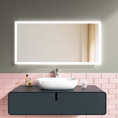 Wunderbar Stilvolle & hochwertige LED Makeup Badezimmerspiegel, LED Spiegel, Online Wandspiegel