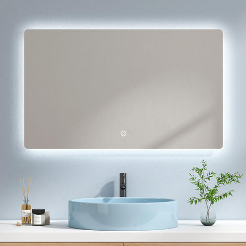 Rechteckiger Badspiegel mit Zoom-LED-Spiegel - EMI LED PREMIUM
