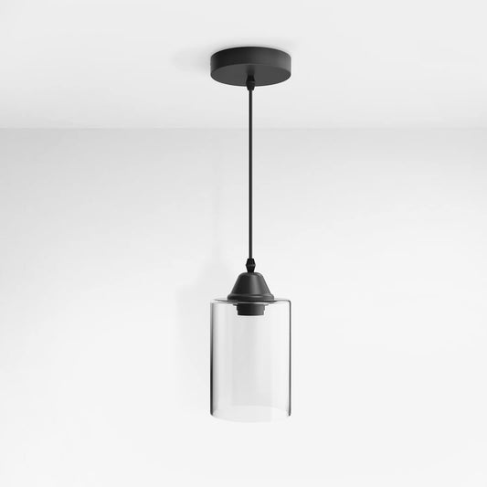 EMKE Pendelleuchte „L17B2BL" mit Glasschirm (ohne Leuchtmittel)