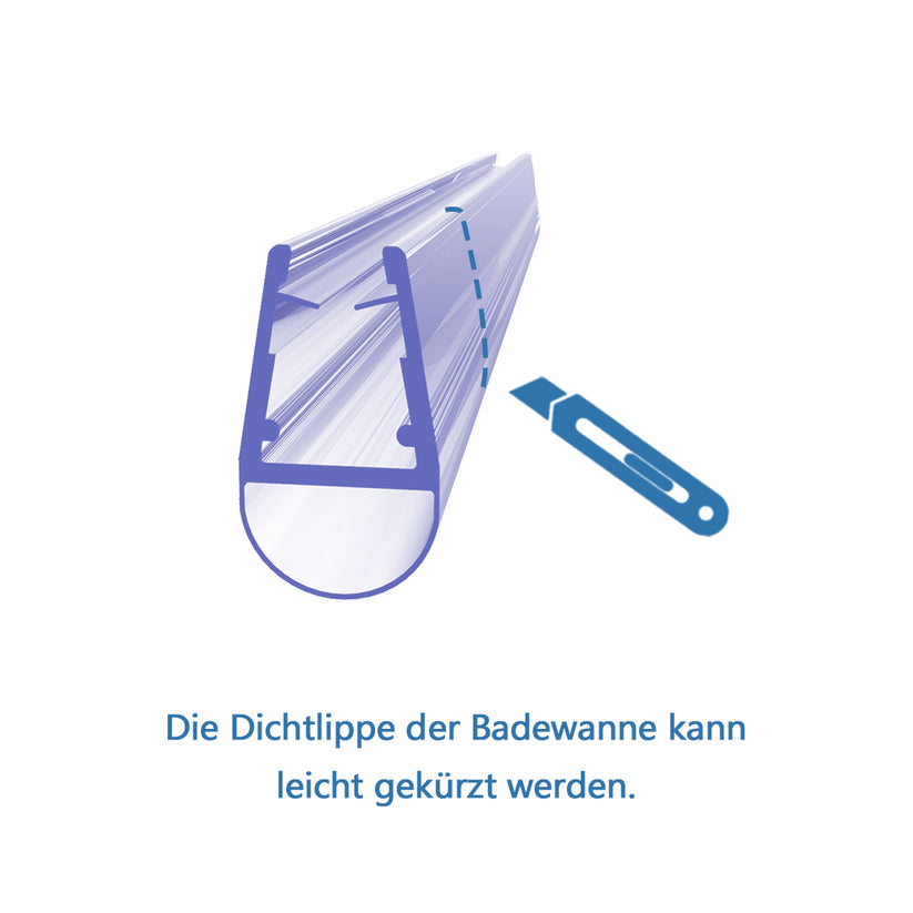 EMKE Universal Duschdichtung Duschkabine Bad