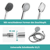 Hochflexibler Edelstahlschlauch mit G1/2''-Anschluss